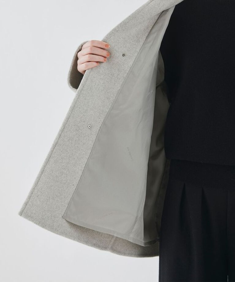 GALERIE VIE「ウールカシミヤダブルフェイス フーデットコート」|その他|