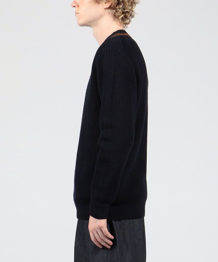TOMORROWLAND MENS「TOMORROWLAND TRICOT ウール チルデンニット」|ニット・セーター|