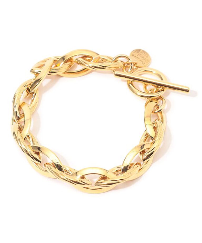 TOMORROWLAND GOODS「PHILIPPE AUDIBERT Elton twisted ブレスレット」|ブレスレット・バングル|91 ゴールド