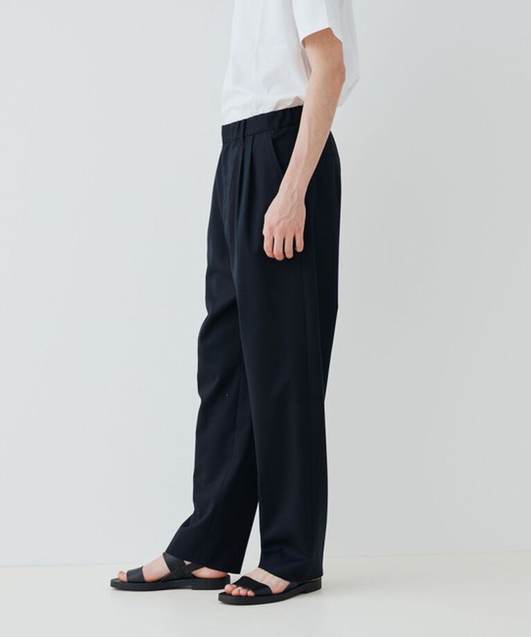 GALERIE VIE「 ウォッシャブルギャバジン タックパンツ」|その他|
