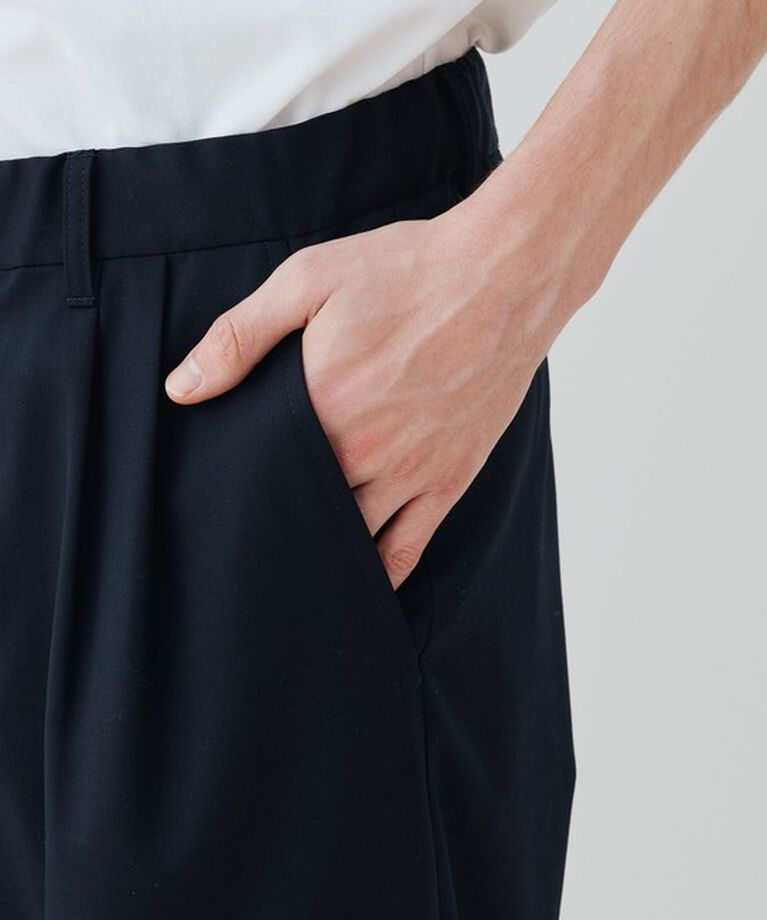 GALERIE VIE「 ウォッシャブルギャバジン タックパンツ」|その他|