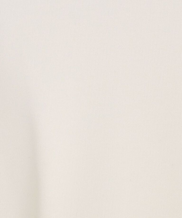 GALERIE VIE「クリアヤーンリブ ワイドボートネックプルオーバー」|Tシャツ・カットソー|