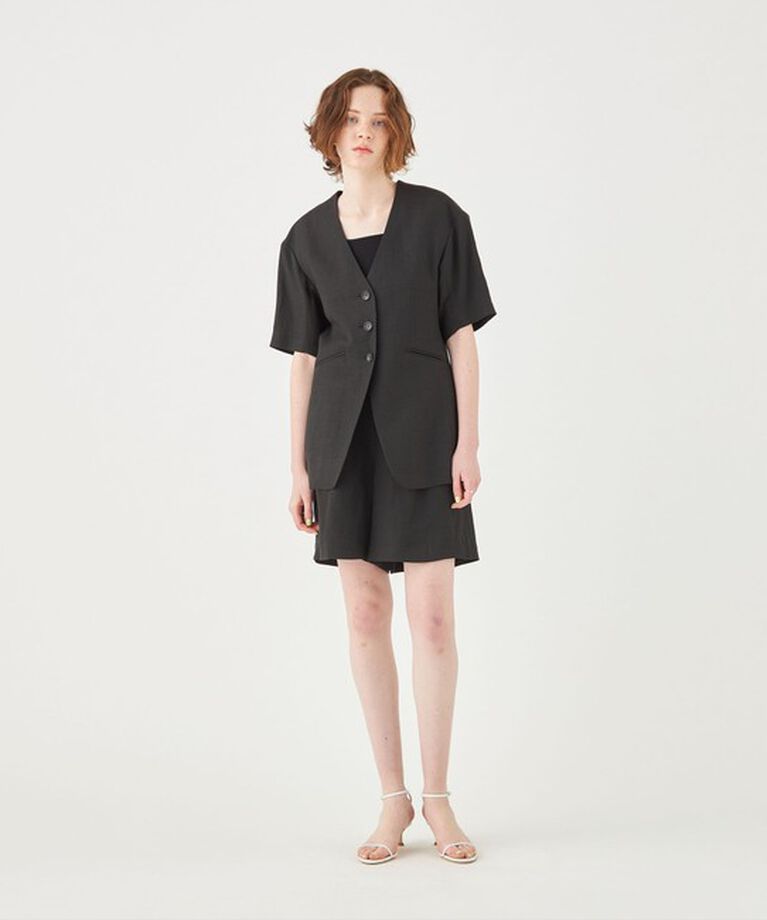 Ballsey「コードレーン タックキュロットパンツ」|キュロット|