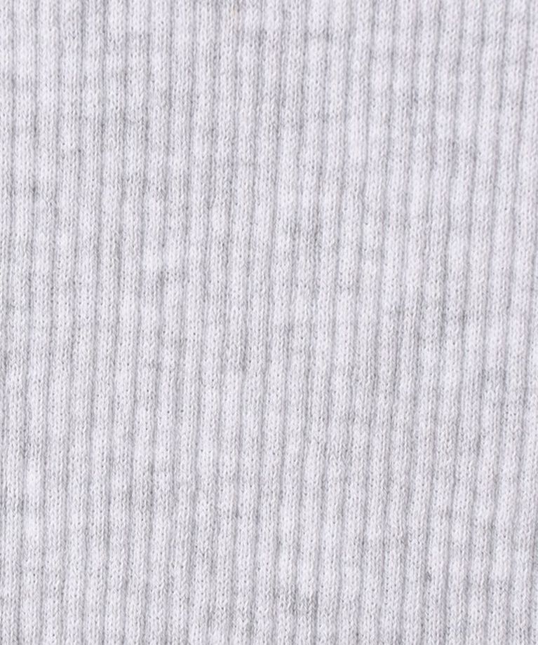 GALERIE VIE「ギザコットンリブ クルーネックプルオーバー」|ニット・セーター|