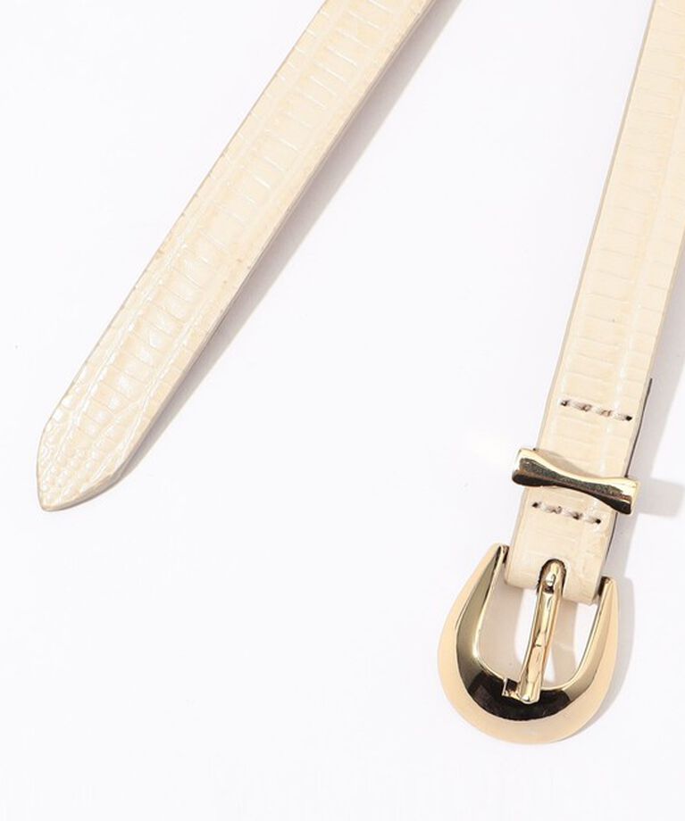TOMORROWLAND GOODS「LEFIJE ROUND LIZARD ベルト」|ベルト|
