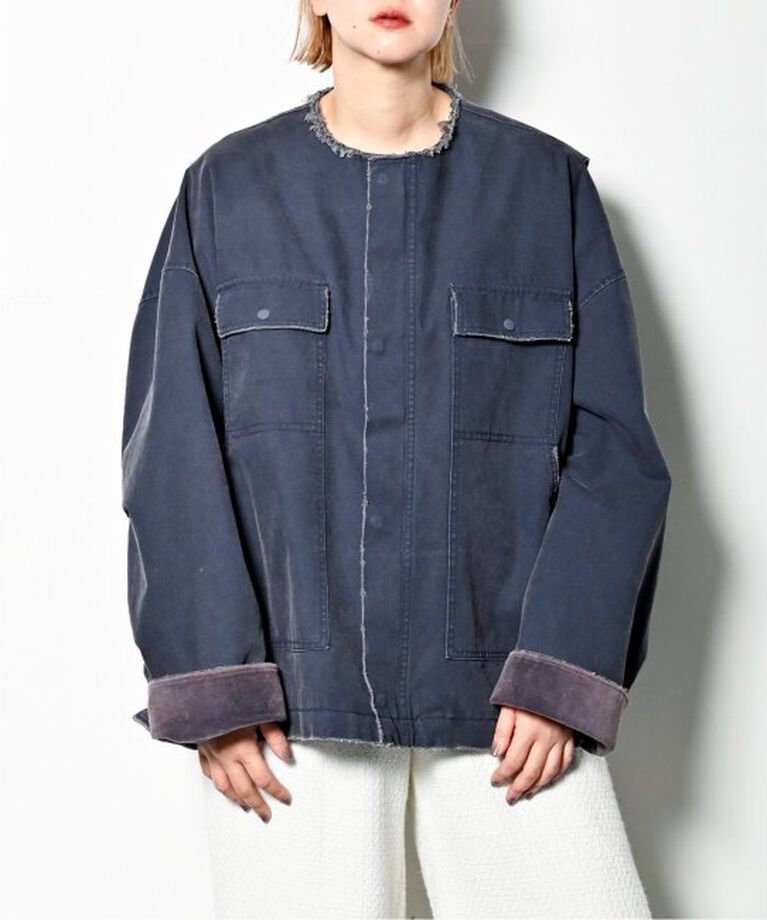  「NO COLLAR DUCK ジャケット」|その他|