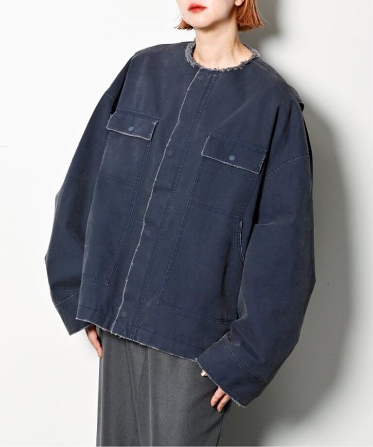  「NO COLLAR DUCK ジャケット」|その他|