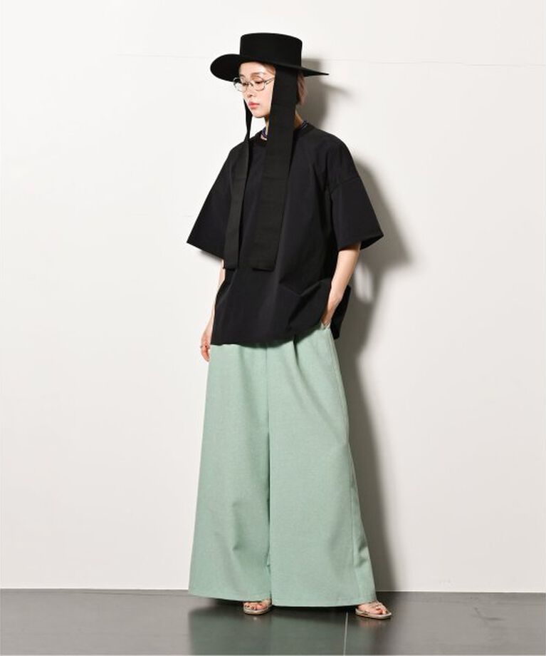  「BACK SLIT パンツ」|スラックス|