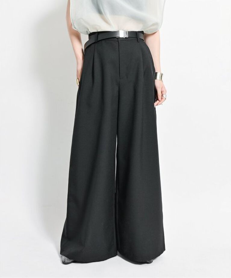  「BACK SLIT パンツ」|スラックス|