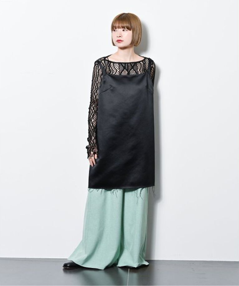  「BACK SLIT パンツ」|スラックス|