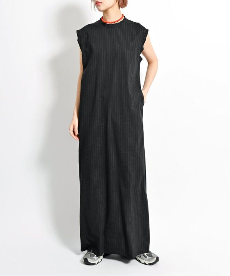  「TANK LEAN DRESS：ワンピース」|ワンピース|ブラック