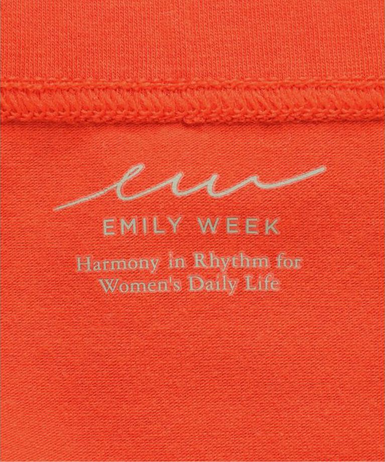 EMILYWEEK「【RESET】オーガニックコットン混 サニタリーショーツ（オレンジレッド）」|インナー|