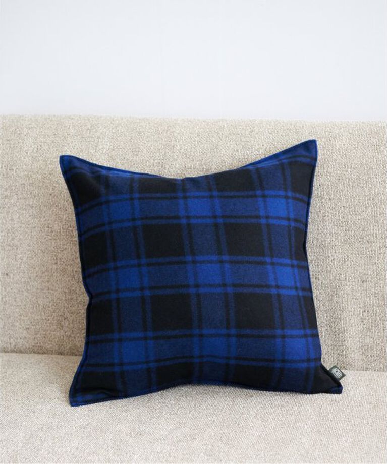 ACME「BUFFALO CHECK クッションカバー 45cm角」|クッション・クッションカバー|ブルー