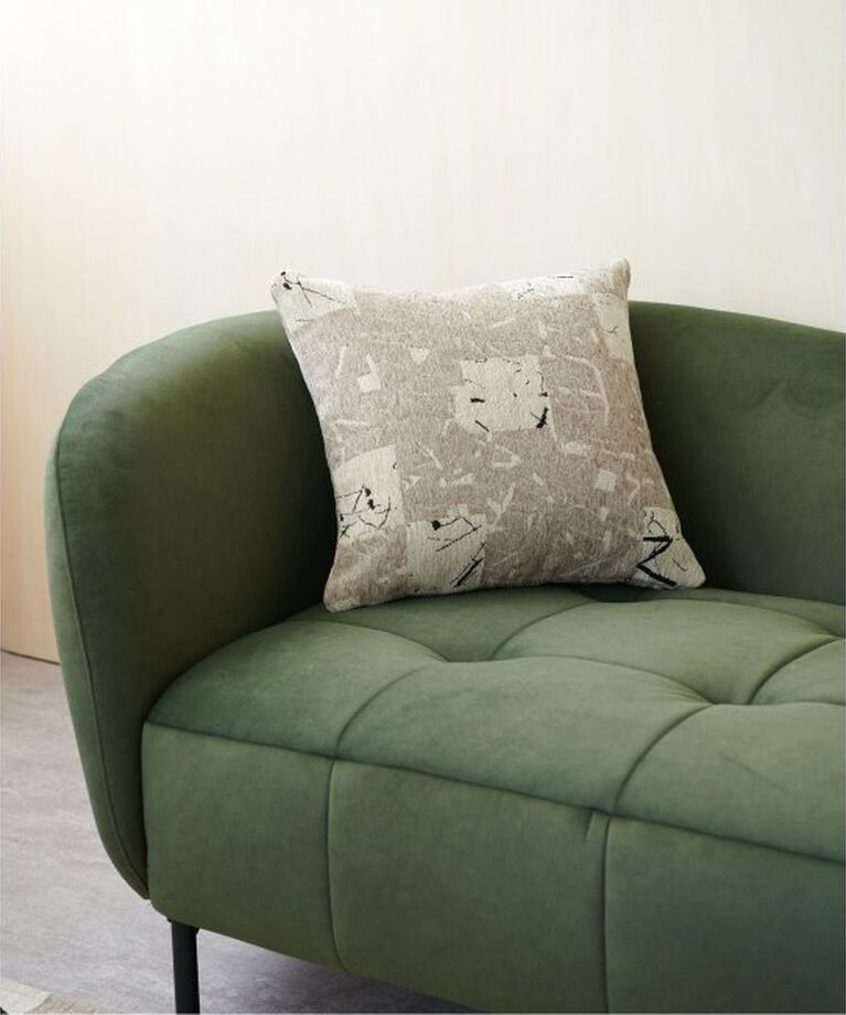 journal standard Furniture「LINEPATCH CUSHION　クッションカバー 45cm角」|クッション・クッションカバー|ベージュ