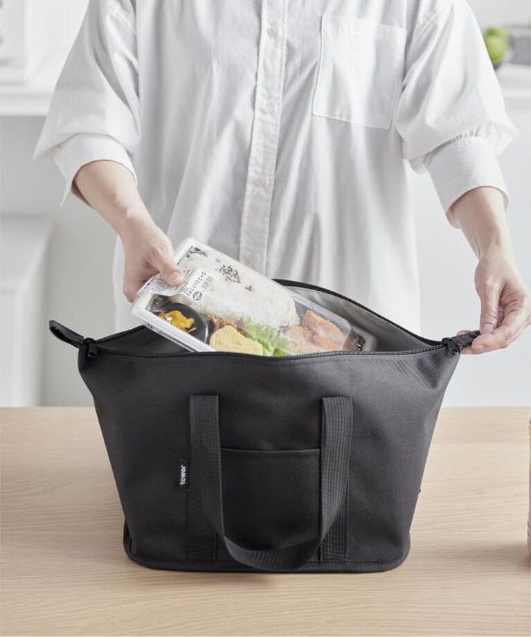 journal standard Furniture「《WEB限定予約》【tower/タワー】スーパー・コンビニ弁当がそのまま入る洗えるバッグ」|その他|