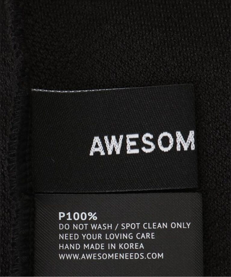 JOINT WORKS「AWESOME NEEDS SUGARLOAF HAT_BLACK」|ニット帽|