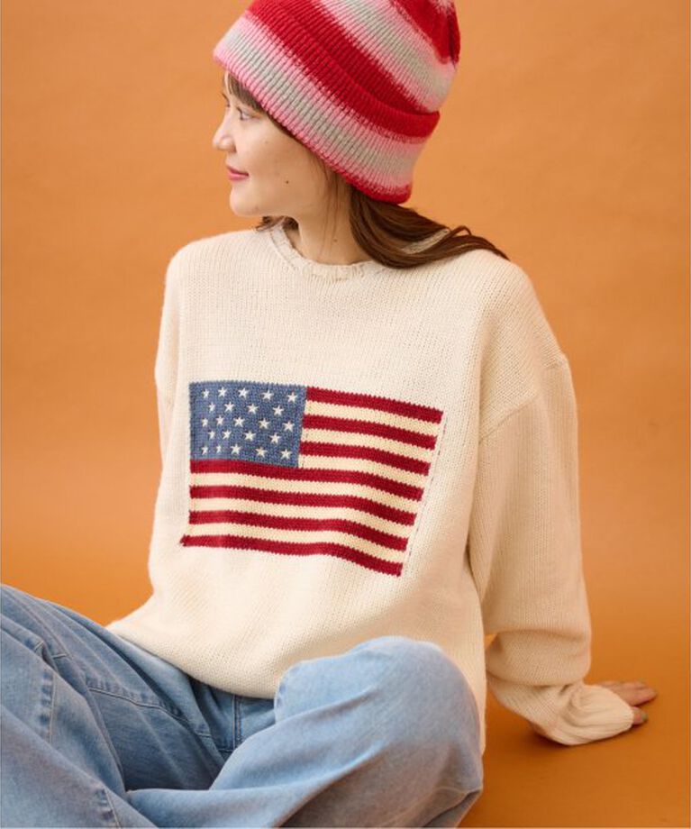 JOINT WORKS「《追加》SUNNY SPORTS/サニースポーツ flag crew sweater」|ニット・セーター|