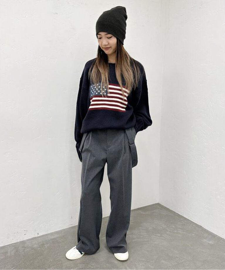 JOINT WORKS「《追加》SUNNY SPORTS/サニースポーツ flag crew sweater」|ニット・セーター|