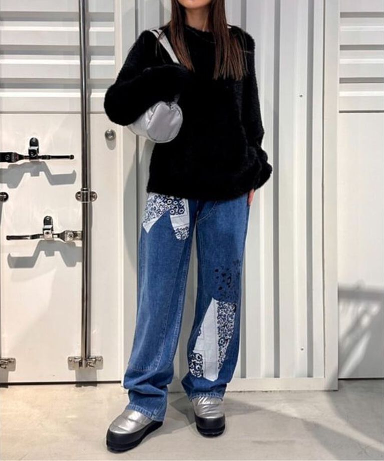JOINT WORKS「NOMANUAL/ノーマニュアル CROPPED HAIRY KNIT」|ニット・セーター|