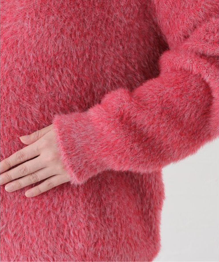 JOINT WORKS「NOMANUAL/ノーマニュアル CROPPED HAIRY KNIT」|ニット・セーター|