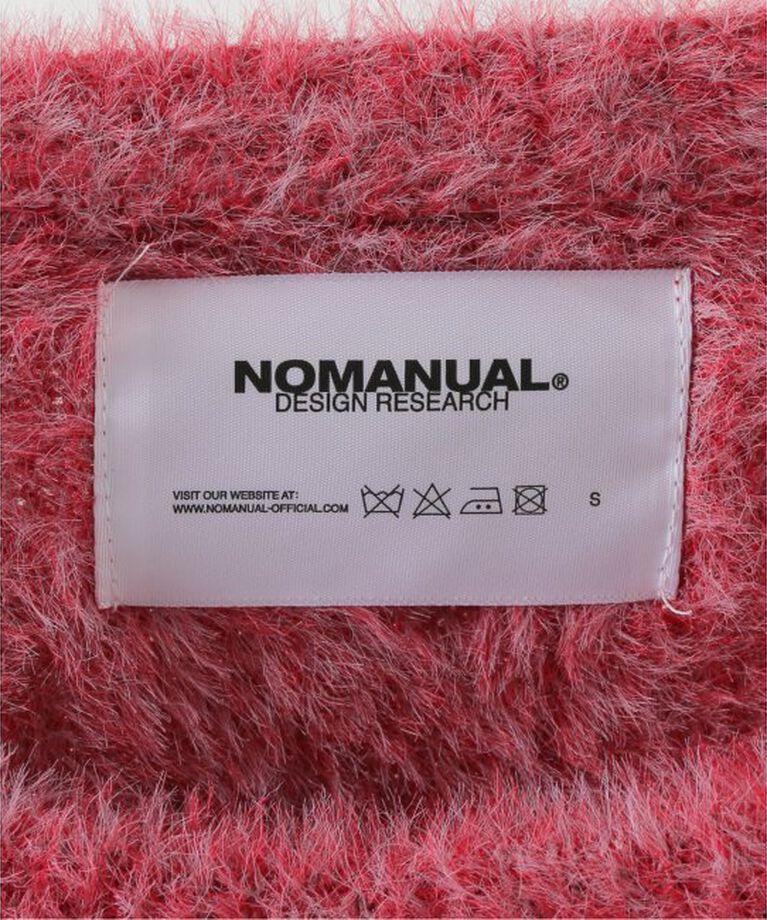 JOINT WORKS「NOMANUAL/ノーマニュアル CROPPED HAIRY KNIT」|ニット・セーター|