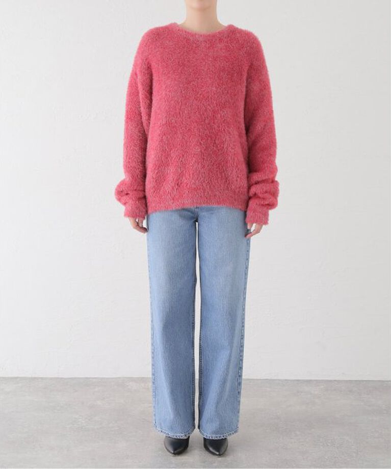JOINT WORKS「NOMANUAL/ノーマニュアル CROPPED HAIRY KNIT」|ニット・セーター|