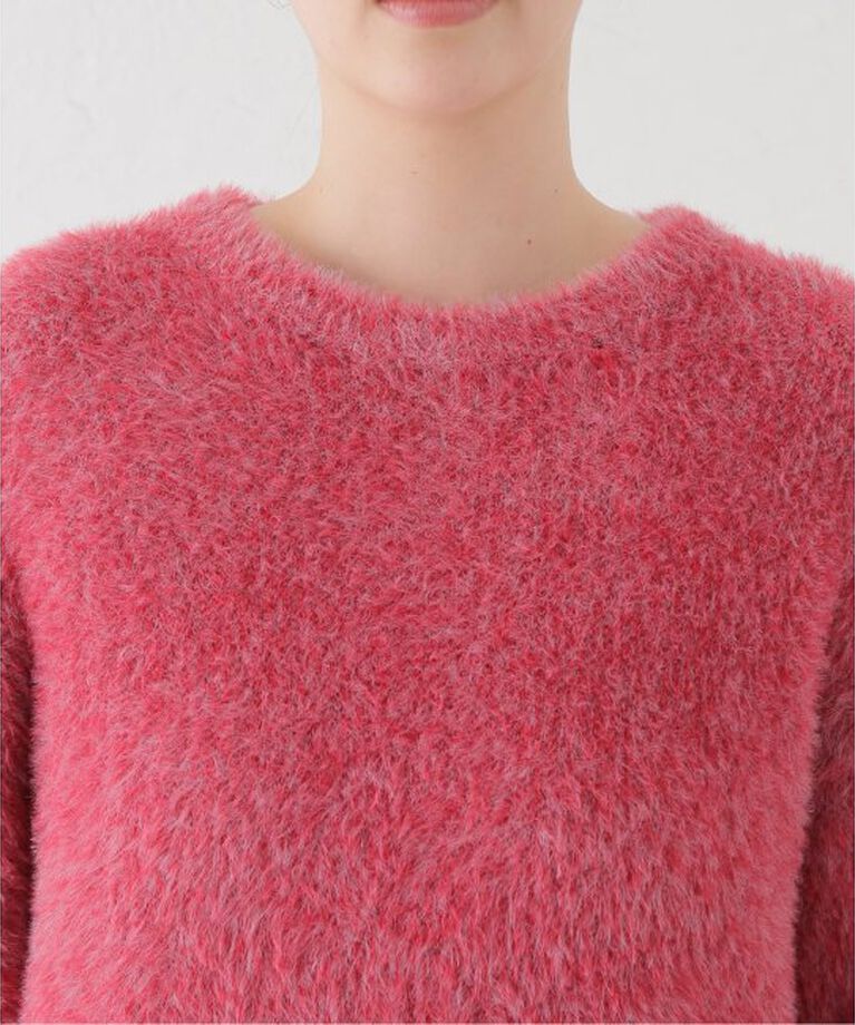 JOINT WORKS「NOMANUAL/ノーマニュアル CROPPED HAIRY KNIT」|ニット・セーター|