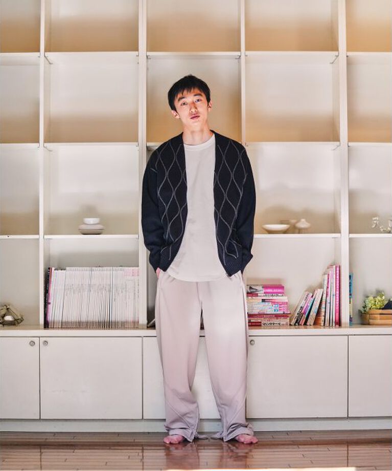 JOINT WORKS「MYS MYS/ミースミース　BLACK COMBAT ZIP KNIT C/D　ニットカーディガン」|カーディガン|ブラック