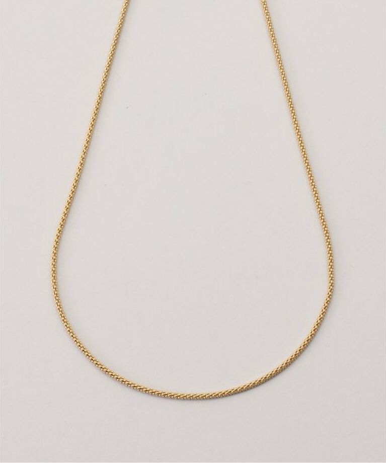 Plage「MARIHA / マリハ Silent Rain POPCORN CHAIN ネックレス S 40cm」|ネックレス|ゴールド
