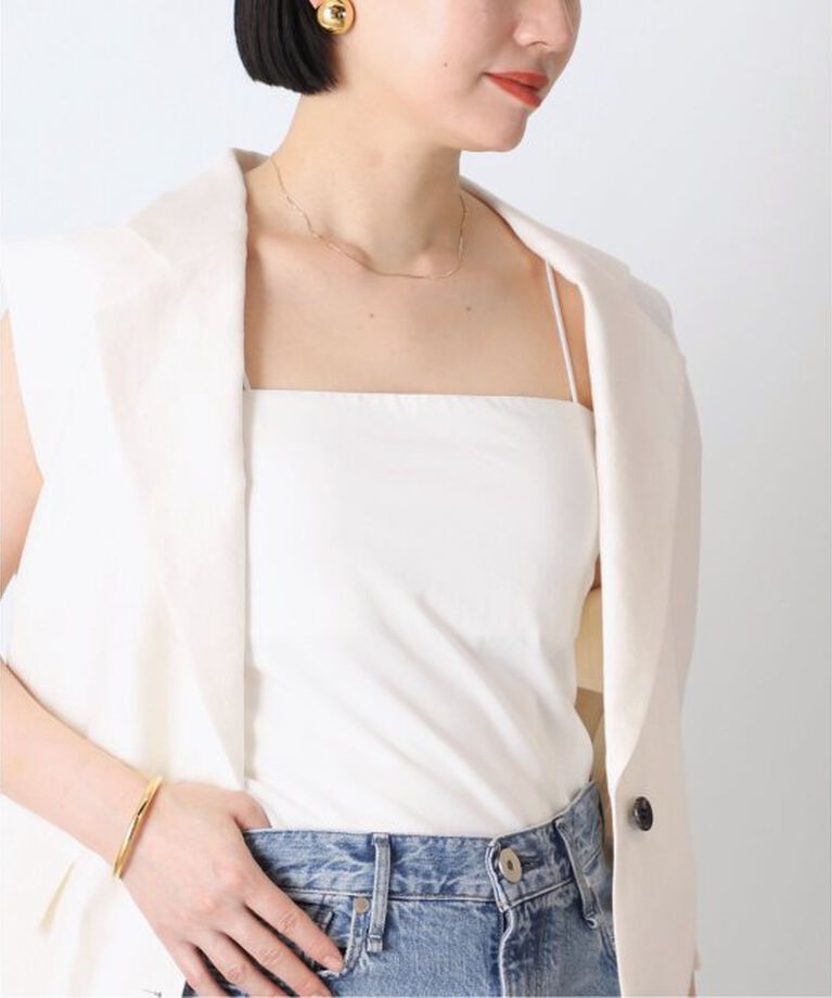 VERMEIL par iena「《追加》Minimal bare bra top」|インナー|