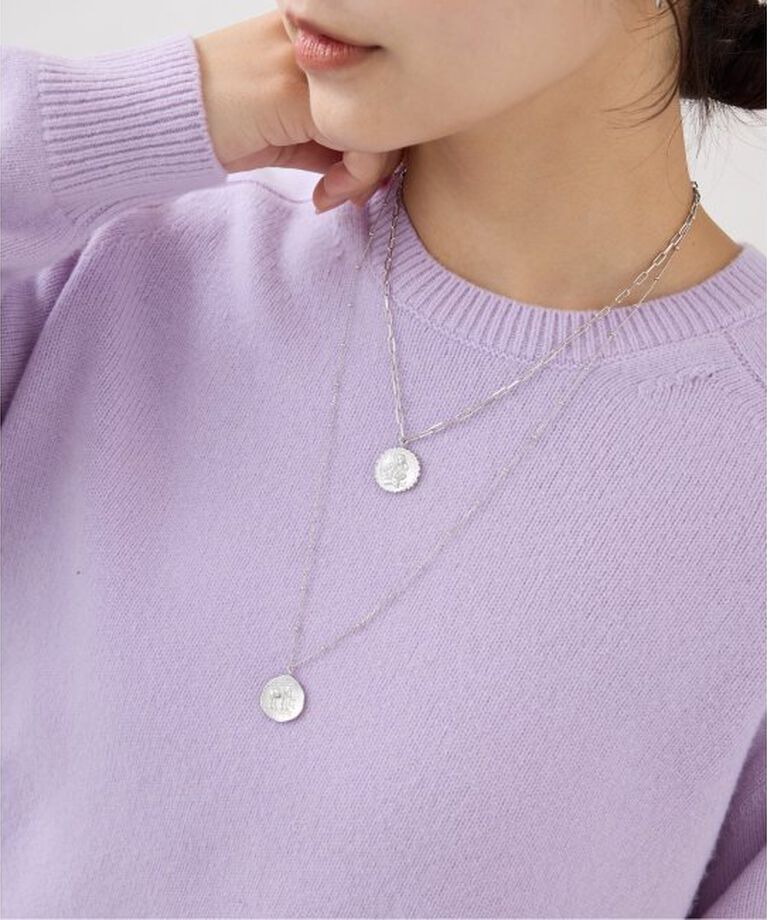 IENA「MARIHA/マリハ 別注 COIN*45 ロングレクタングル ネックレス」|ネックレス|