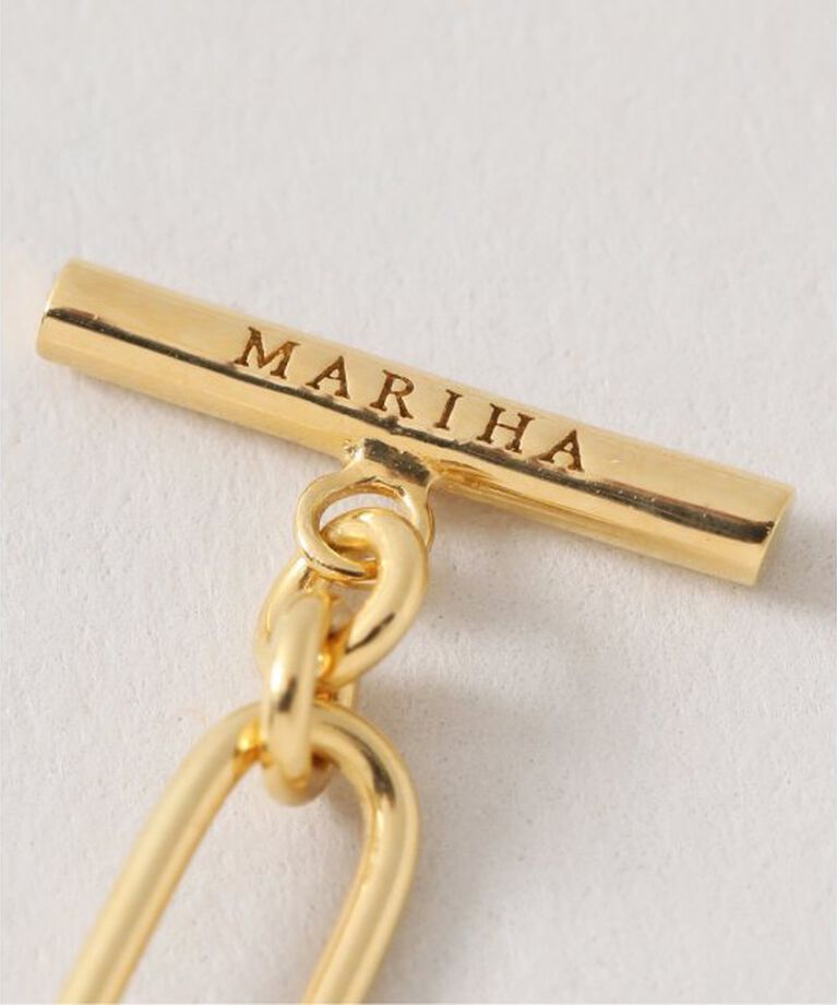 VERMEIL par iena「MARIHA（マリハ） Silent Rain ネックレス クリップチェーン 80cm 1602232053」|ネックレス|
