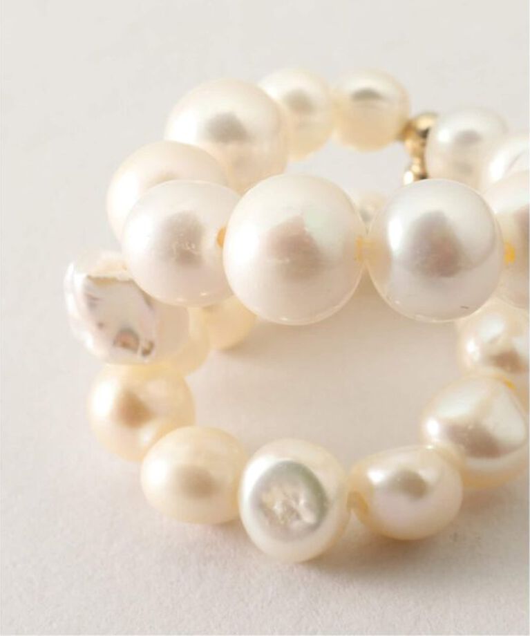 VERMEIL par iena「Junco Paris（ジュンコパリ）バロックパールリング　BA23HV-10」|リング|