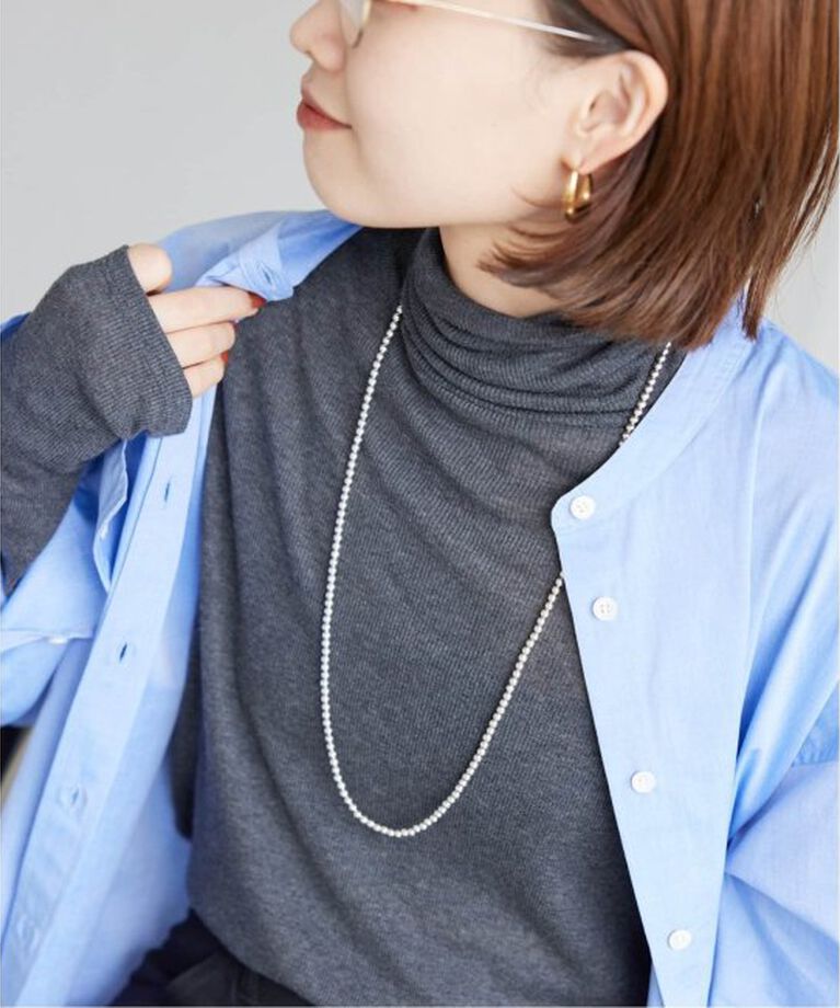 SLOBE IENA「《追加》SLOBE メタルビーズネックレス」|ネックレス|