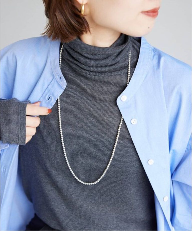 SLOBE IENA「《追加》SLOBE メタルビーズネックレス」|ネックレス|