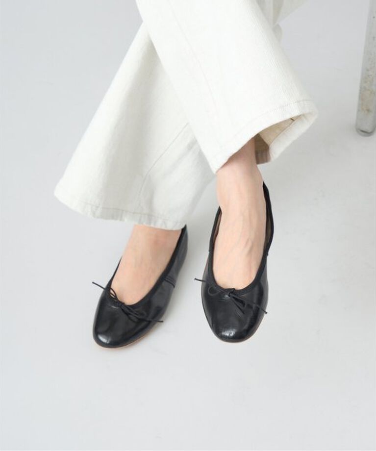 IENA「PORSELLI/ポルセリ LEATHER バレエシューズ」|バレエシューズ|