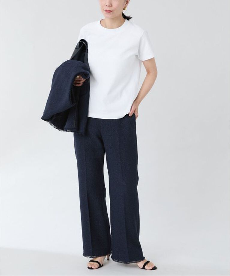 VERMEIL par iena「ATON（エイトン） CREWNECK T-SHIRTS KKAGGM0115」|Tシャツ・カットソー|