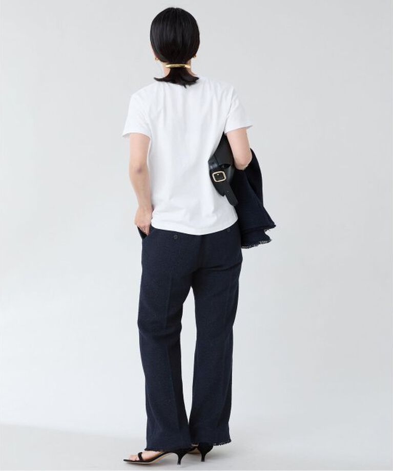 VERMEIL par iena「ATON（エイトン） CREWNECK T-SHIRTS KKAGGM0115」|Tシャツ・カットソー|