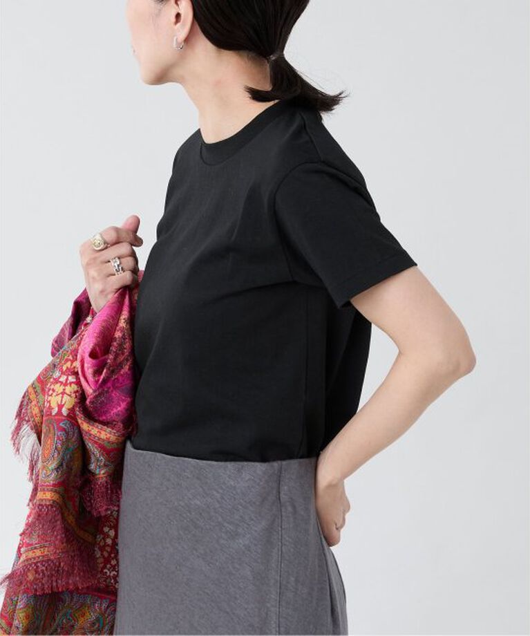 VERMEIL par iena「ATON（エイトン） CREWNECK T-SHIRTS KKAGGM0115」|Tシャツ・カットソー|
