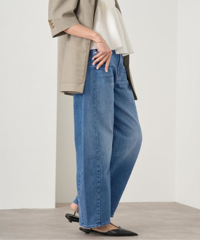 IENA「MOTHER/マザー SP LIL FULL PIPE FLOOD デニムパンツ P1196-259」|デニム|