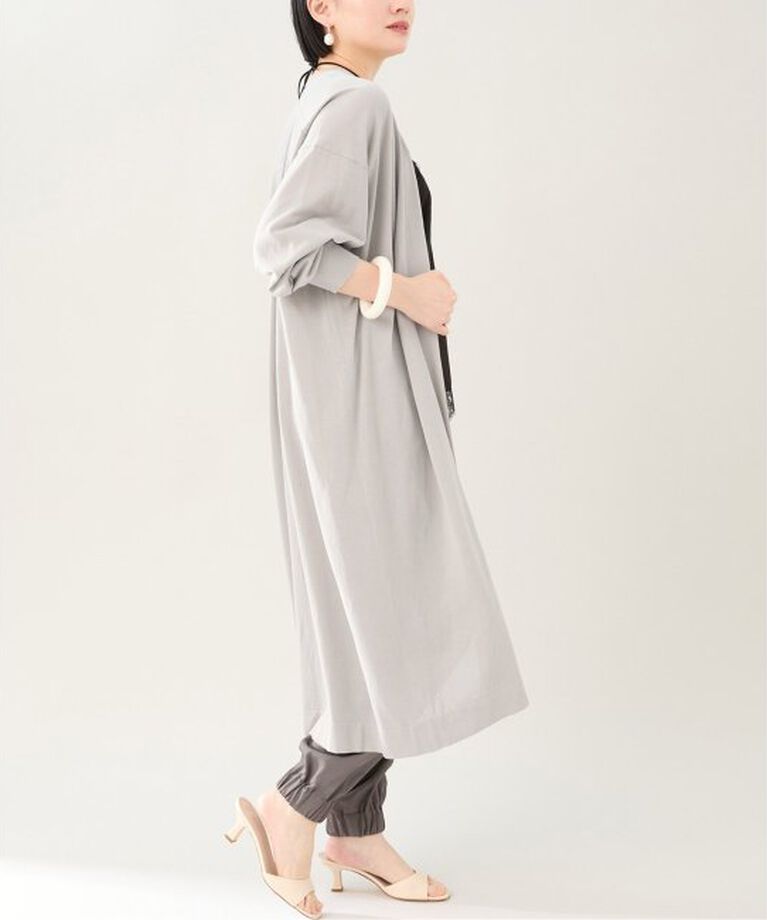 VERMEIL par iena「COTTON SHEER LONG カーディガン」|カーディガン|