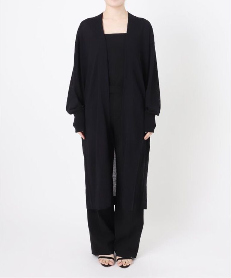 VERMEIL par iena「COTTON SHEER LONG カーディガン」|カーディガン|