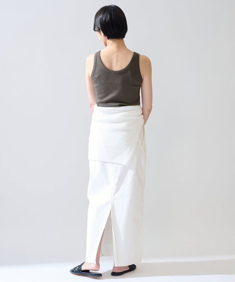 VERMEIL par iena「コットンフライスクロップドタンクトップ」|タンクトップ|