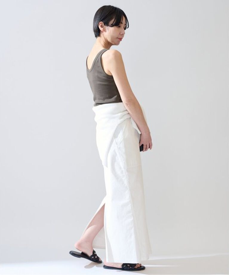 VERMEIL par iena「コットンフライスクロップドタンクトップ」|タンクトップ|