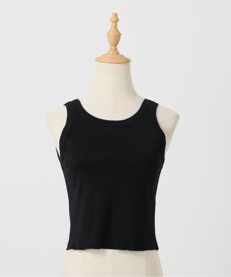 VERMEIL par iena「コットンフライスクロップドタンクトップ」|タンクトップ|