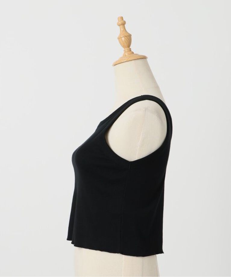 VERMEIL par iena「コットンフライスクロップドタンクトップ」|タンクトップ|