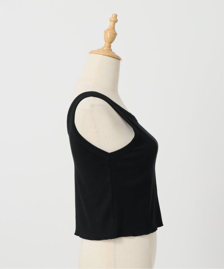 VERMEIL par iena「コットンフライスクロップドタンクトップ」|タンクトップ|