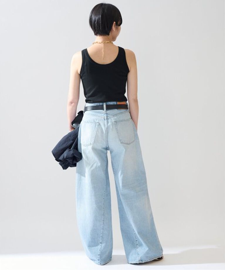 VERMEIL par iena「コットンフライスクロップドタンクトップ」|タンクトップ|