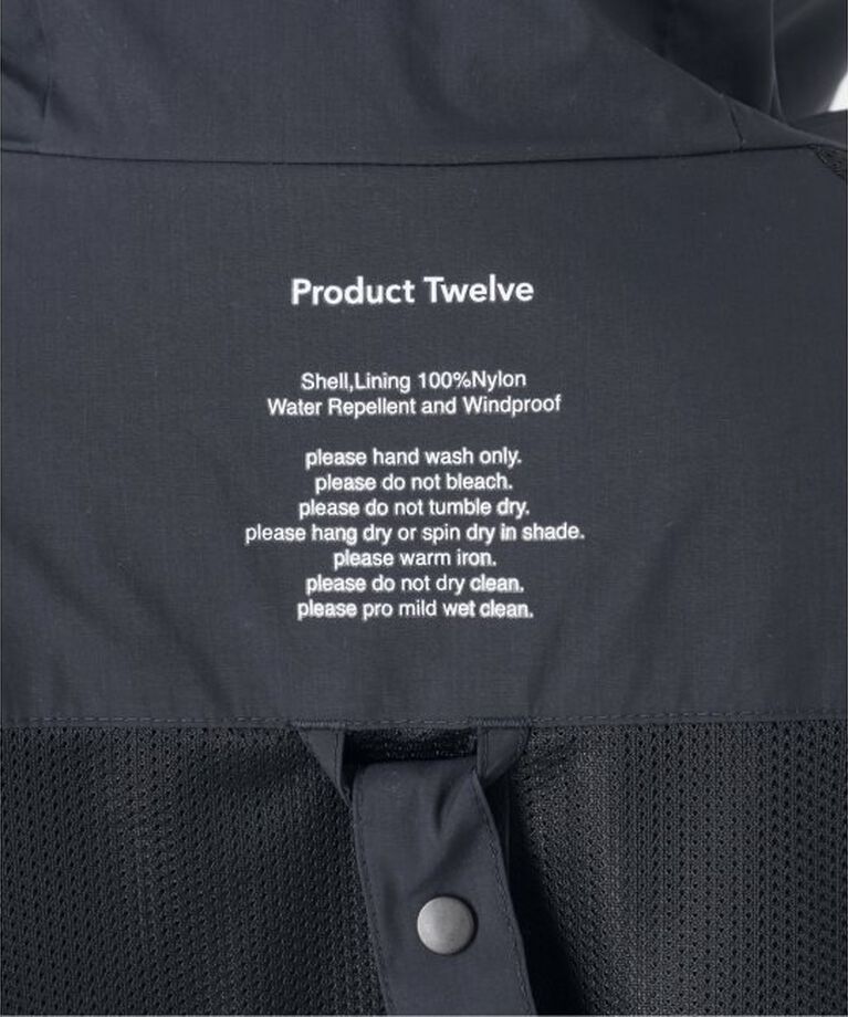 IENA「Product Twelve/プロダクト トゥエルブ Rain Jacket ジャケット 25SS-PBL01」|ブルゾン・スタジャン|