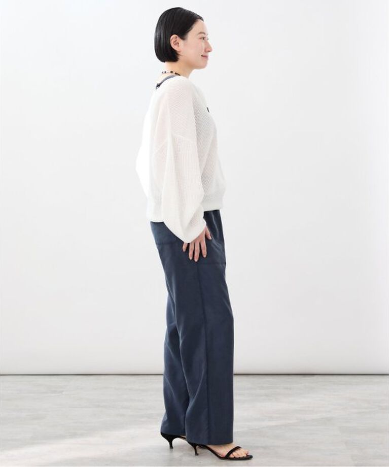 VERMEIL par iena「シルクサンドウォッシュイージーパンツ」|その他|